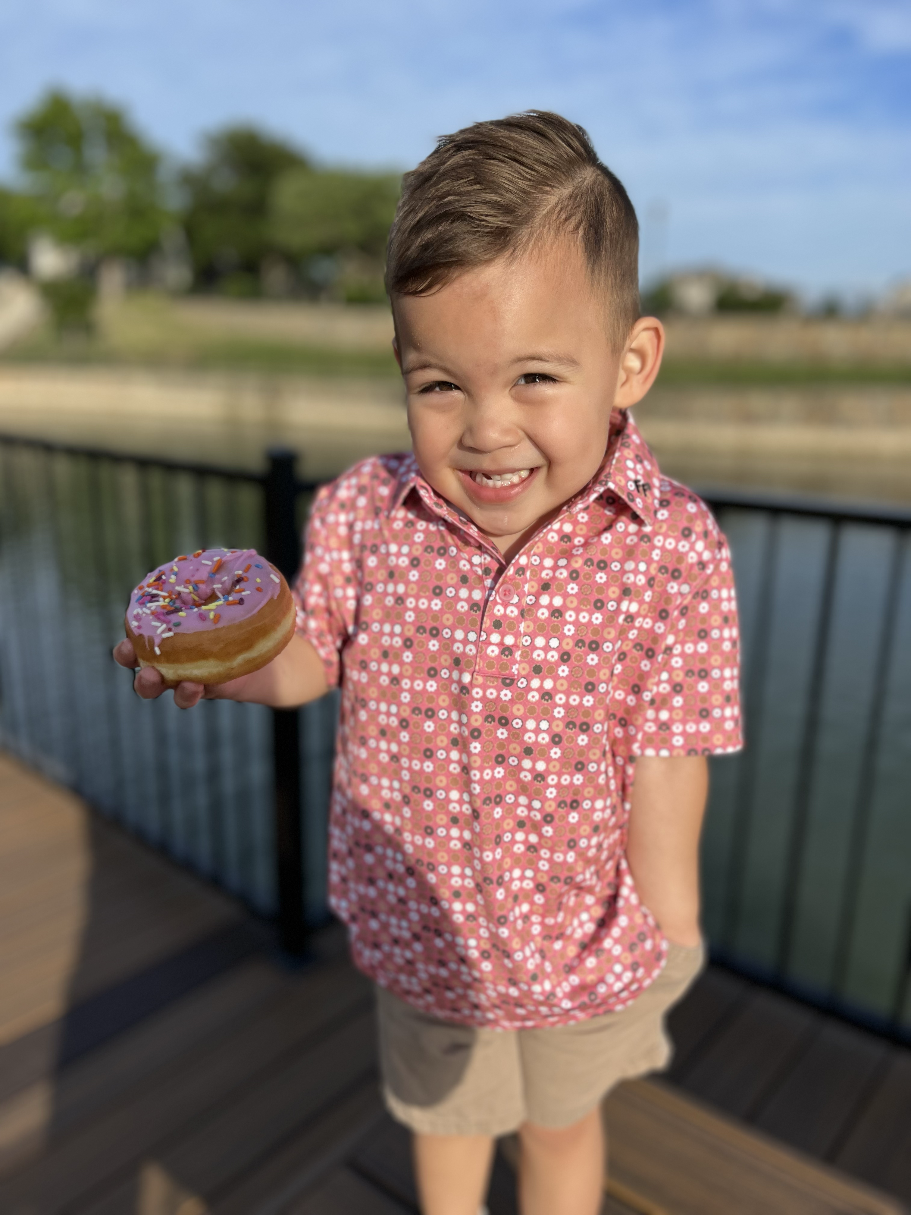 DONUTS WITH DAD