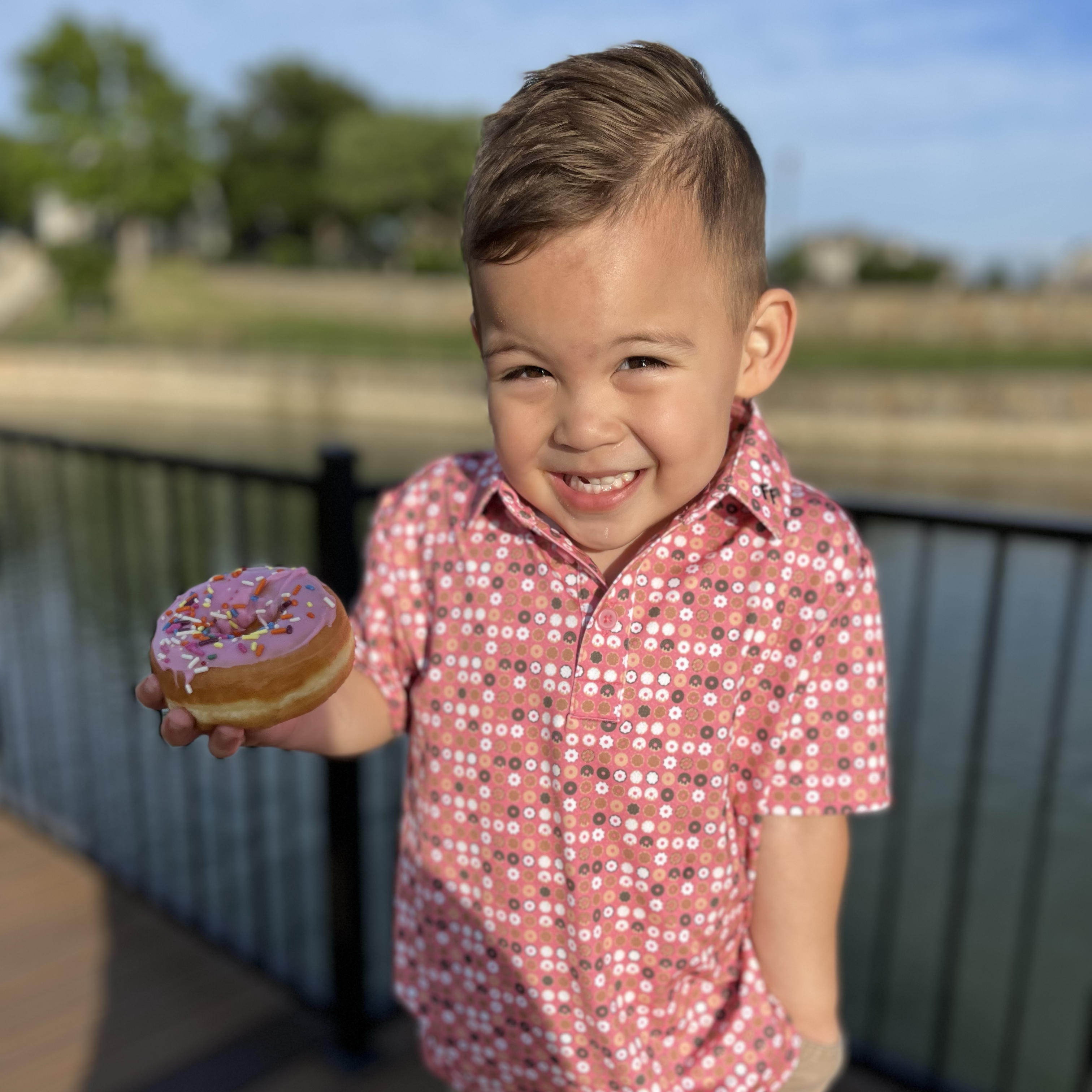 DONUTS WITH DAD