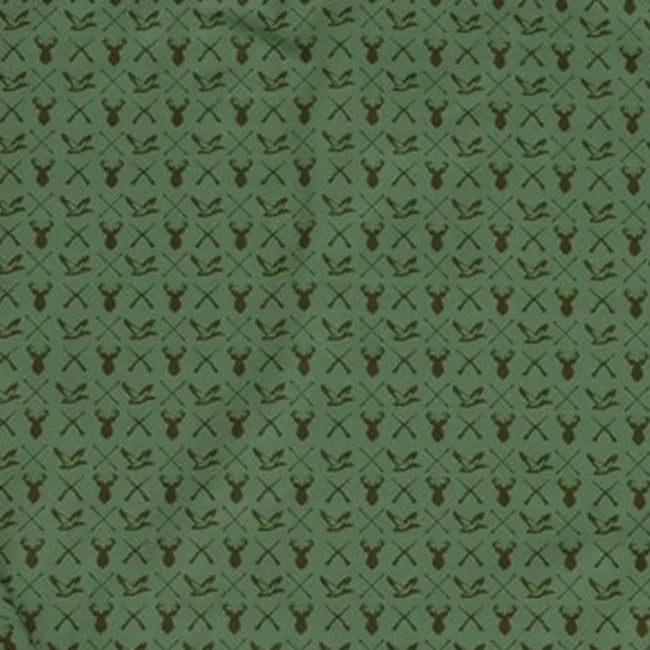 Hunting quarter-zip fabric design