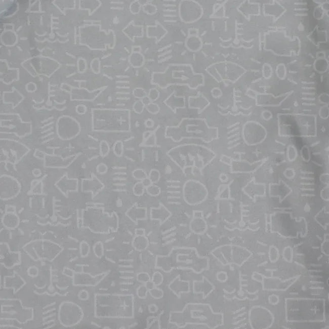 Under the Hood quarter-zip fabric design